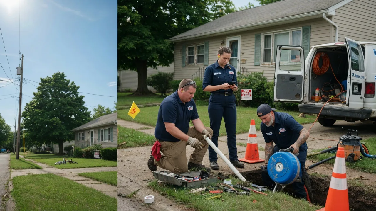 Sewer Line Repair in Armington, IL near me